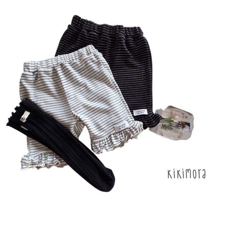 Kikimora - Korean Children Fashion - #magicofchildhood - Easy Stripe Pants