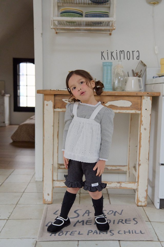 Kikimora - Korean Children Fashion - #magicofchildhood - Pure Ribbed Tee - 9
