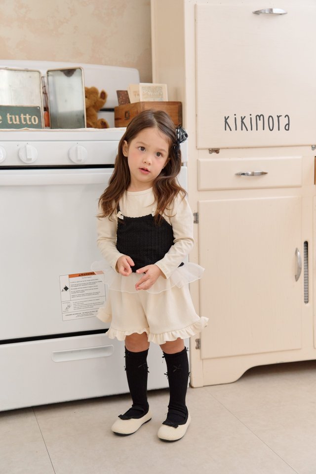 Kikimora - Korean Children Fashion - #magicofchildhood - Point Bustier Tee - 7