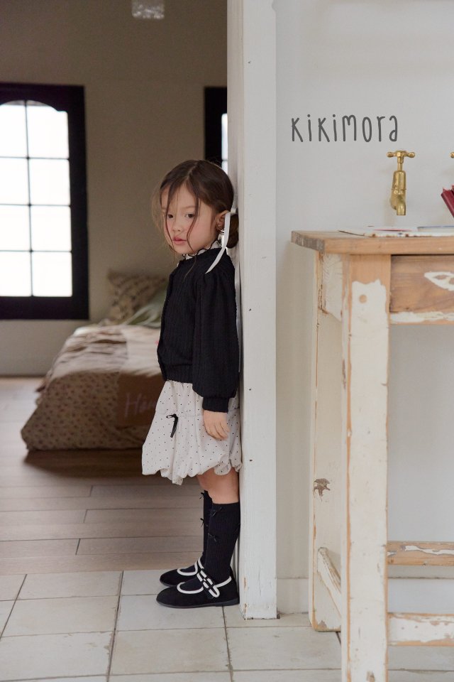 Kikimora - Korean Children Fashion - #magicofchildhood - Wave Ribbon Cardigan - 5