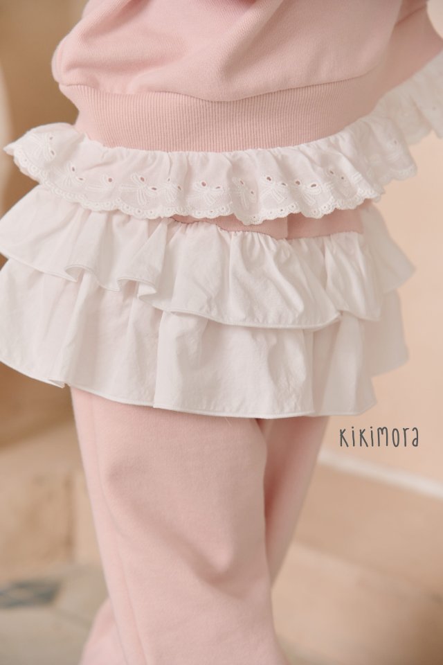 Kikimora - Korean Children Fashion - #minifashionista - Soft Lace Sweatshirt - 8