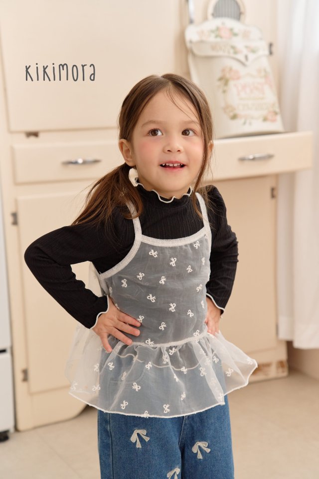 Kikimora - Korean Children Fashion - #prettylittlegirls - Sheer Bustier Top - 5