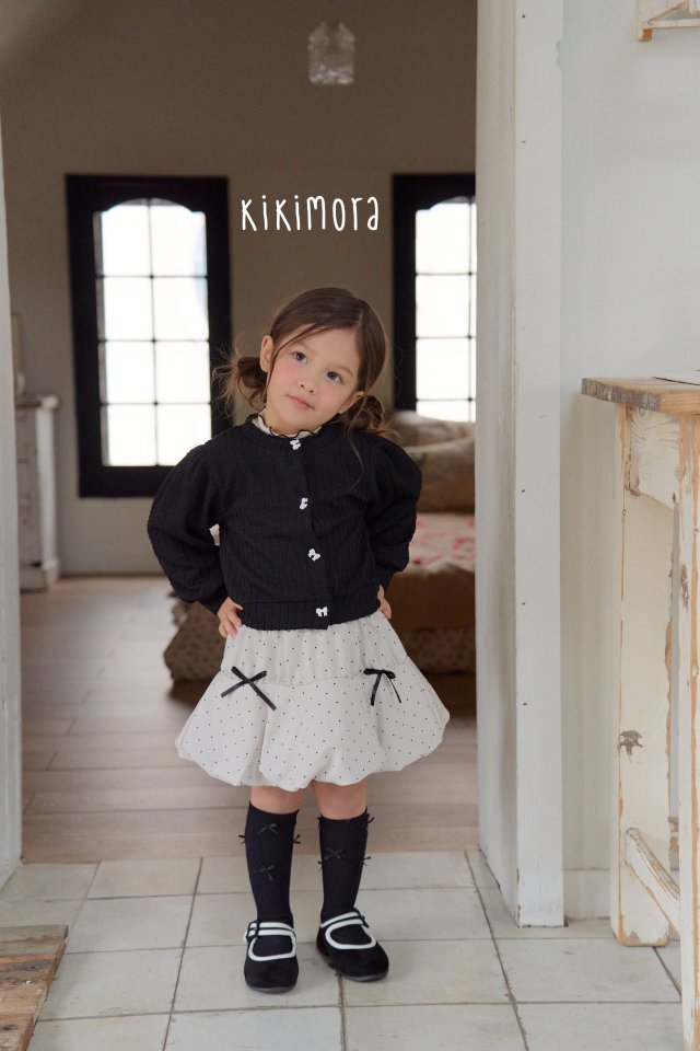 Kikimora - Korean Children Fashion - #stylishchildhood - Dot Balloon Skirt - 11