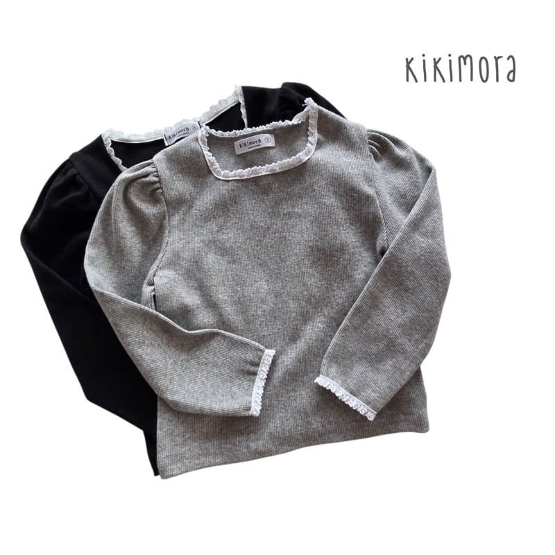 Kikimora - Korean Children Fashion - #todddlerfashion - Pure Ribbed Tee - 12