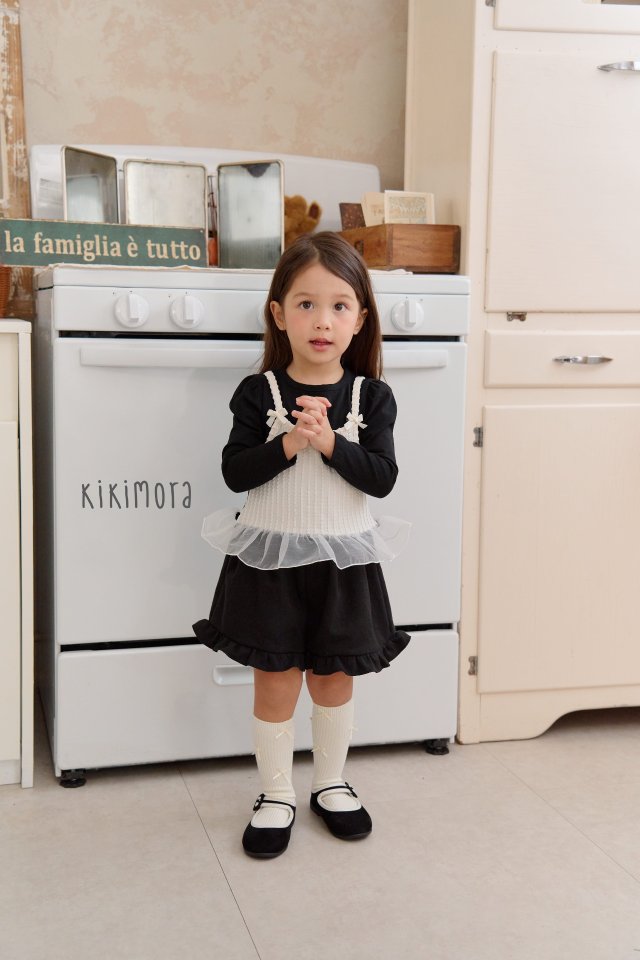 Kikimora - Korean Children Fashion - #todddlerfashion - Point Bustier Tee - 10