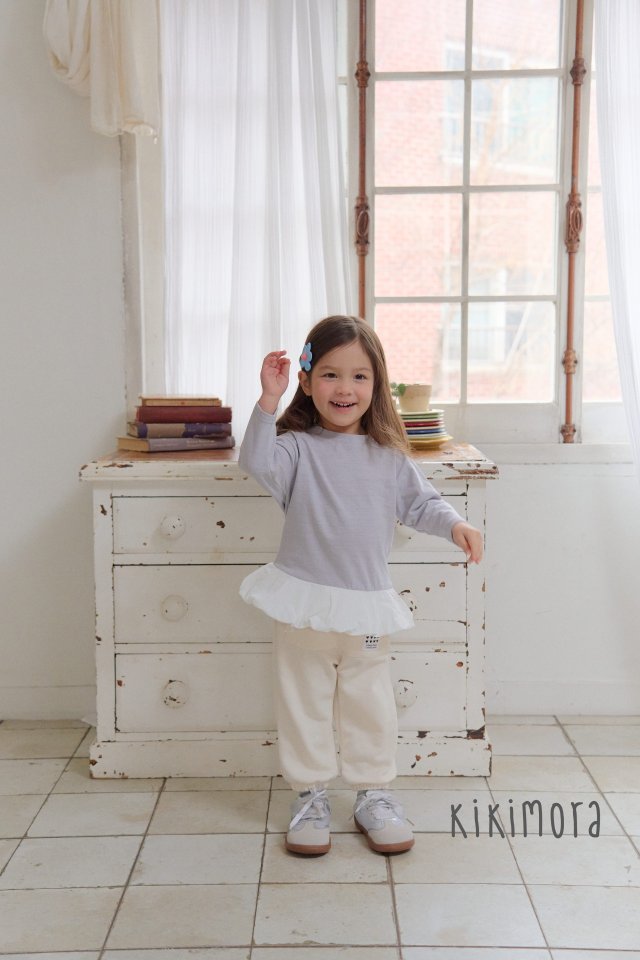Kikimora - Korean Children Fashion - #toddlerclothing - Lettering Balloon Tee - 7