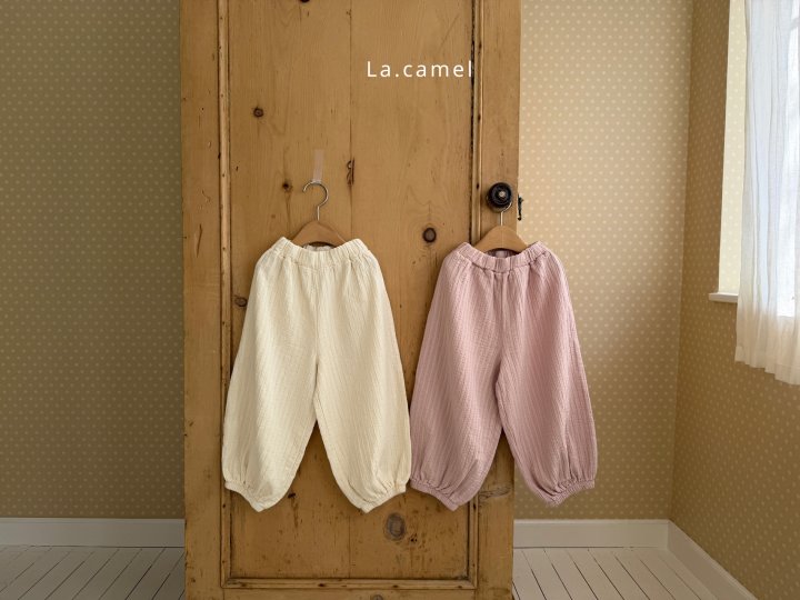 La Camel - Korean Baby Fashion - #babyboutique - Popo Plain Pants - 6
