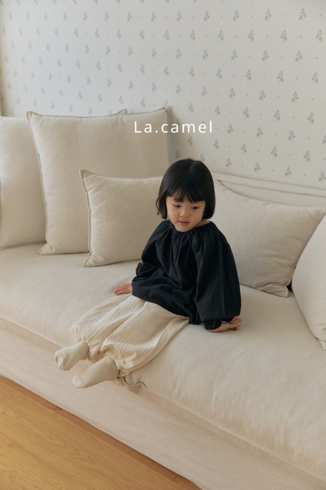 La Camel - Korean Baby Fashion - #babyboutique - Popo Plain Pants - 7