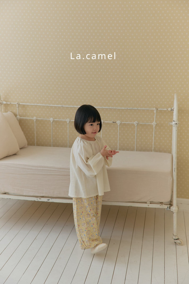 La Camel - Korean Baby Fashion - #babyclothing - Lulu Printed Pants - 6