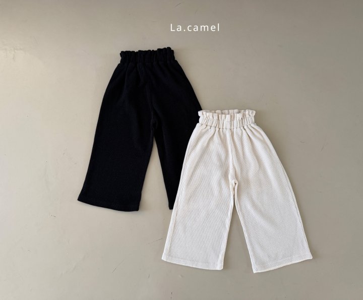 La Camel - Korean Baby Fashion - #babyfashion - Hari Waffle Pants - 3