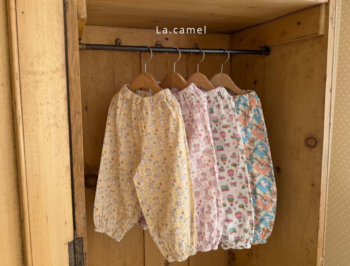 La Camel - Korean Baby Fashion - #babyfashion - Lulu Printed Pants - 7