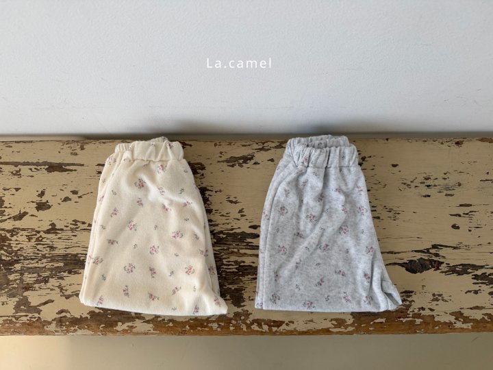 La Camel - Korean Baby Fashion - #babyfashion - Terry Pants - 3