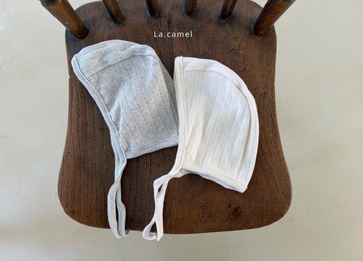 La Camel - Korean Baby Fashion - #babyfashion - Molly Eyelet Hat - 2
