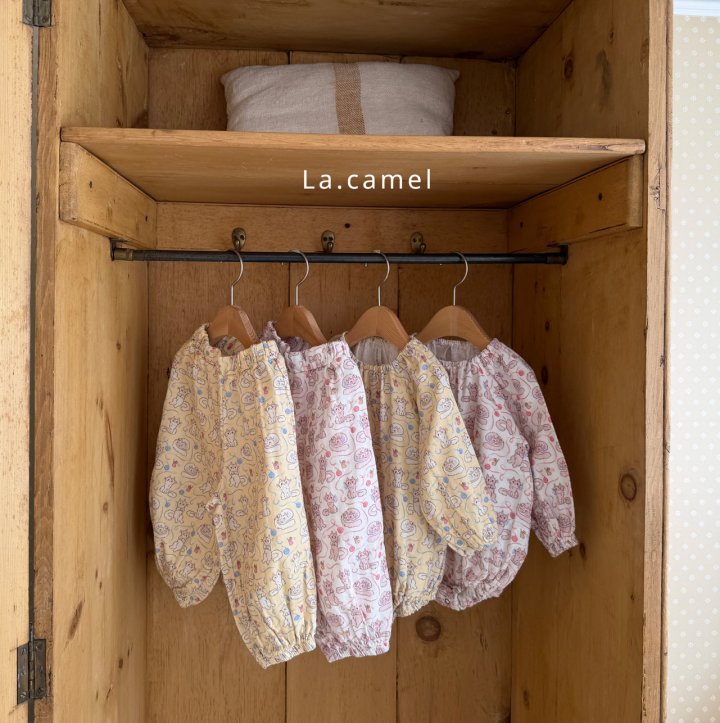 La Camel - Korean Baby Fashion - #babyfever - Lulu Printed Suit - 9