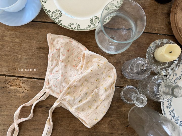 La Camel - Korean Baby Fashion - #babygirlfashion - Swan Eyelet Hat - 2