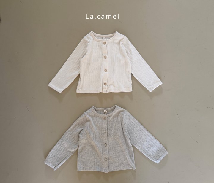 La Camel - Korean Baby Fashion - #babygirlfashion - Molly Eyelet Cardigan