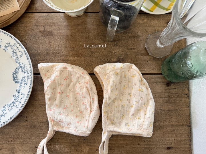 La Camel - Korean Baby Fashion - #babylifestyle - Swan Eyelet Hat - 3