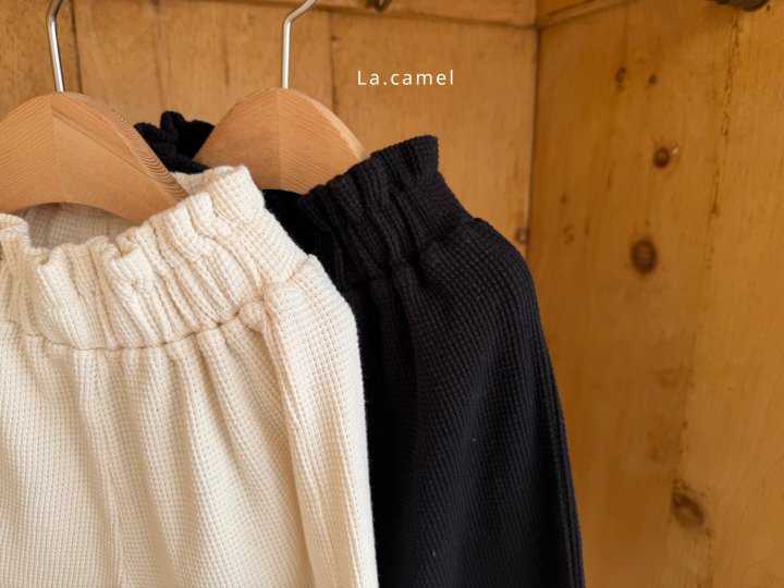 La Camel - Korean Baby Fashion - #babyoninstagram - Hari Waffle Pants - 7