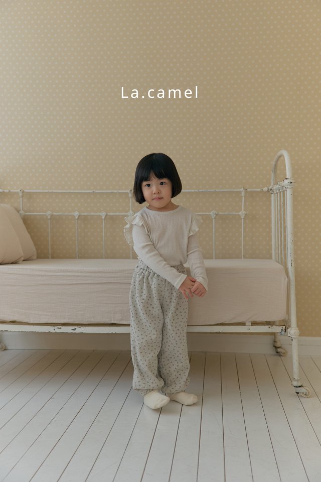 La Camel - Korean Baby Fashion - #babyoninstagram - Sunday Waffle Pants - 5