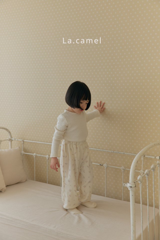 La Camel - Korean Baby Fashion - #babyootd - Terry Pants - 8