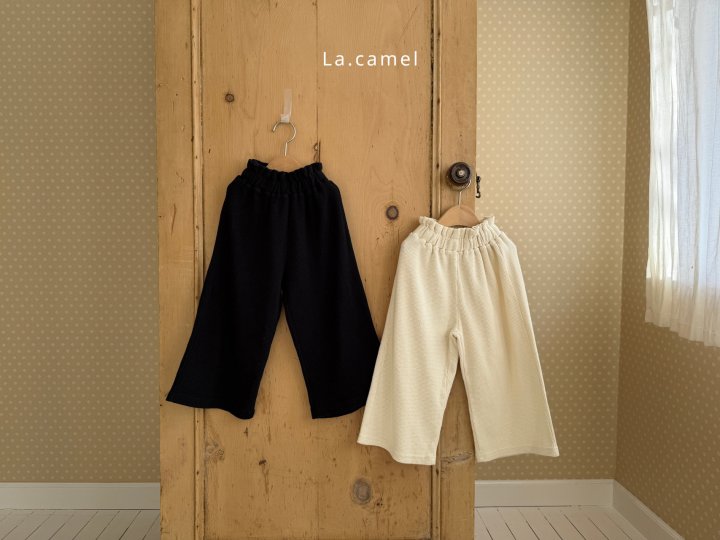 La Camel - Korean Baby Fashion - #babyoutfit - Hari Waffle Pants - 9