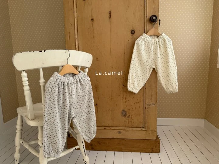 La Camel - Korean Baby Fashion - #babywear - Sunday Waffle Pants - 9