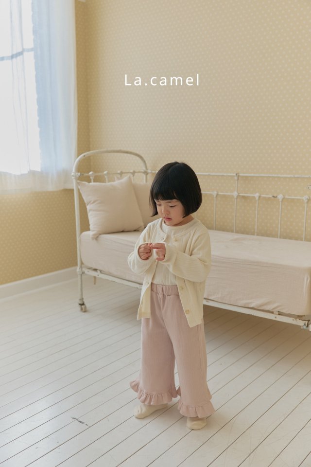 La Camel - Korean Baby Fashion - #babywear - Molly Eyelet Cardigan - 7