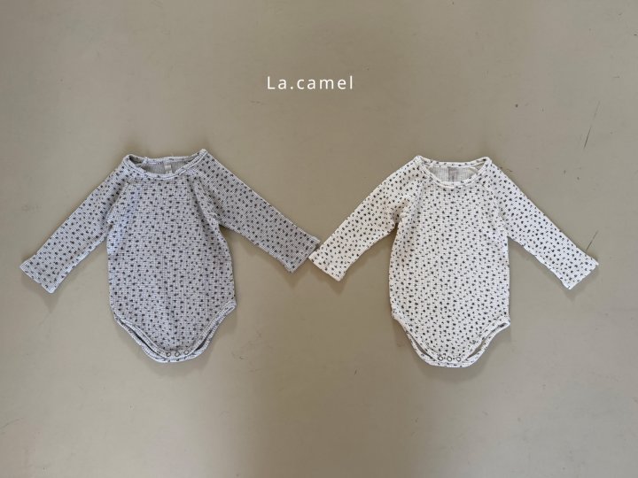 La Camel - Korean Baby Fashion - #babywear - Eva Waffle Suit - 3