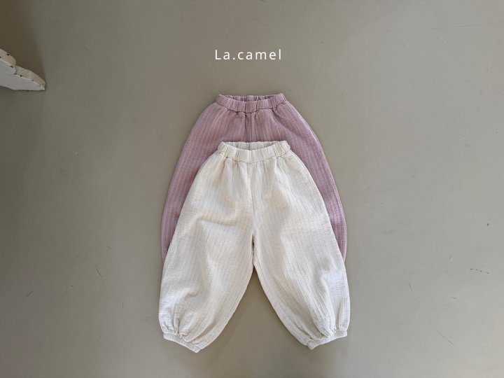 La Camel - Korean Baby Fashion - #babywear - Popo Plain Pants - 4