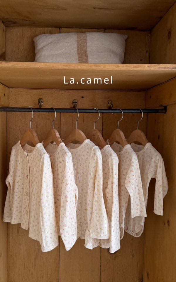 La Camel - Korean Baby Fashion - #onlinebabyshop - Swan Eyelet Cardigan - 8