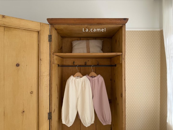 La Camel - Korean Baby Fashion - #onlinebabyshop - Popo Plain Pants - 5