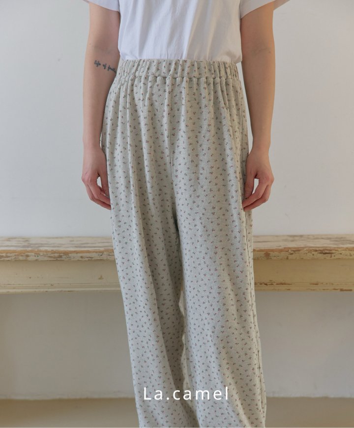 La Camel - Korean Women Fashion - #momslook - Sunday Waffle Mom Pants - 6