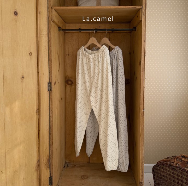 La Camel - Korean Women Fashion - #womensfashion - Sunday Waffle Mom Pants - 3