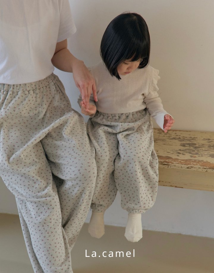 La Camel - Korean Women Fashion - #womensfashion - Sunday Waffle Mom Pants - 7