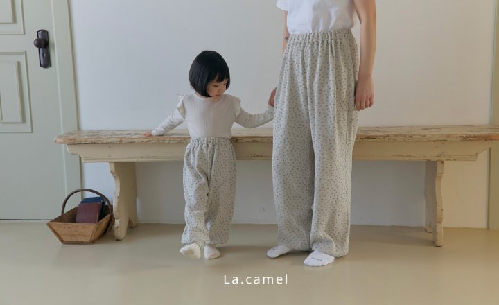 La Camel - Korean Women Fashion - #womensfashion - Sunday Waffle Mom Pants - 9