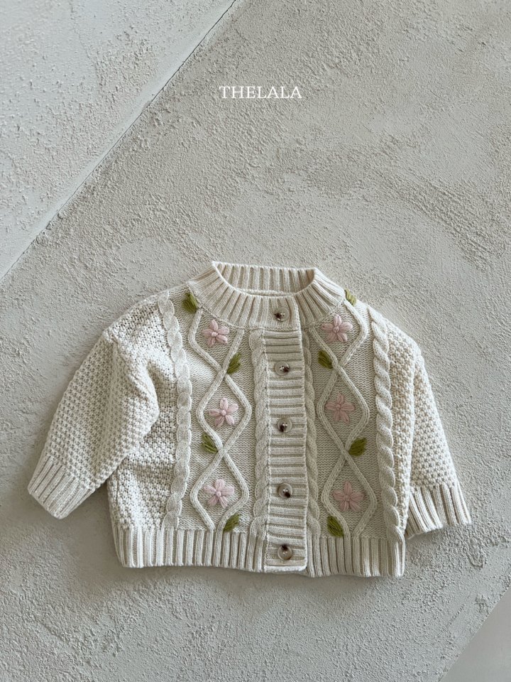 Lala - Korean Baby Fashion - #babyboutique - Rice Cake Cardigan - 11