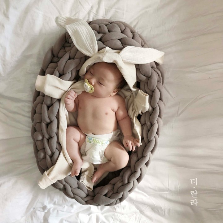 Lala - Korean Baby Fashion - #babyboutiqueclothing - Bunny Suit - 10