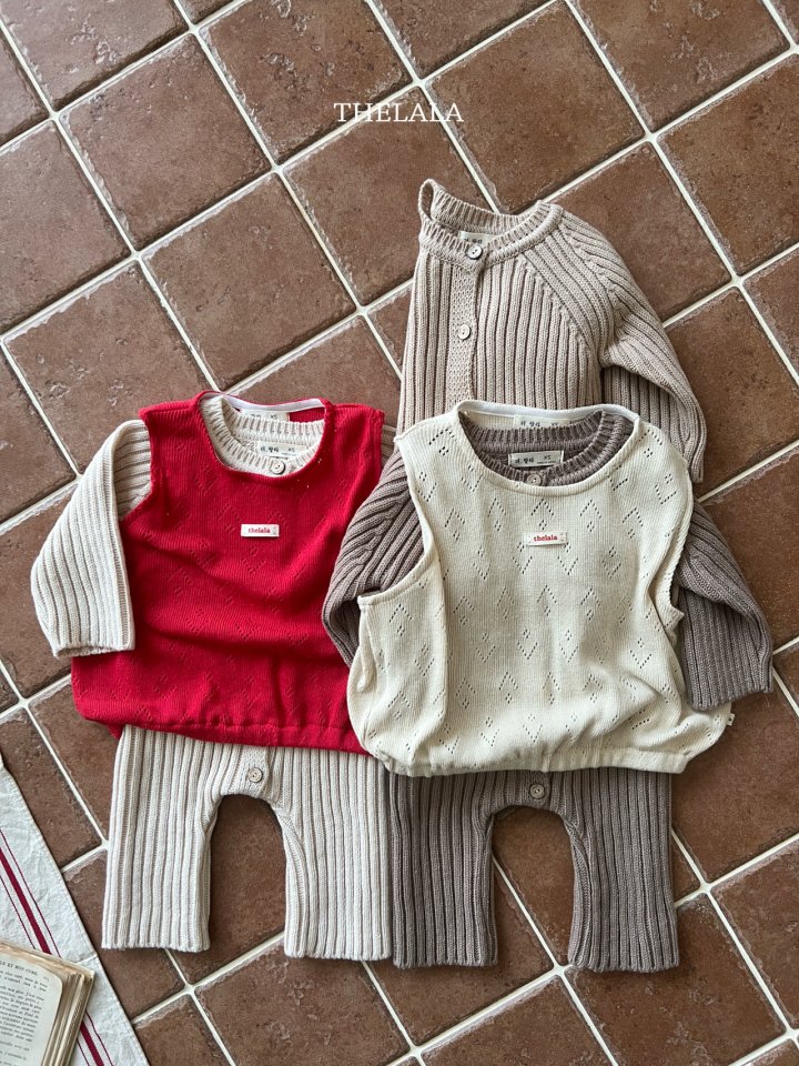 Lala - Korean Baby Fashion - #babyboutiqueclothing - Matching Vest - 5