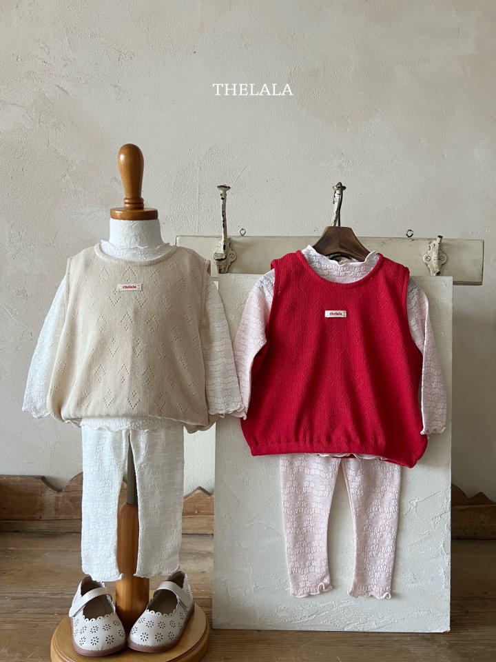 Lala - Korean Baby Fashion - #babyclothing - Matching Vest - 6