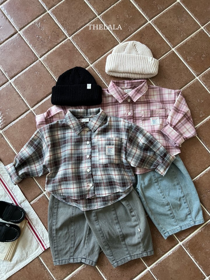 Lala - Korean Baby Fashion - #babyclothing - Curve Denim Pants - 9