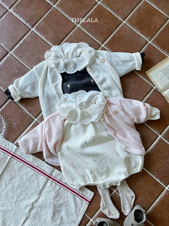 Lala - Korean Baby Fashion - #babyfashion - Skin Cardigan - 5