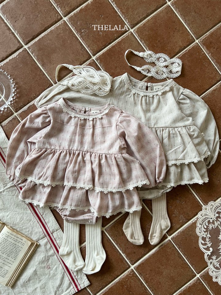 Lala - Korean Baby Fashion - #babyfashion - Lala Ribbed Tights - 3