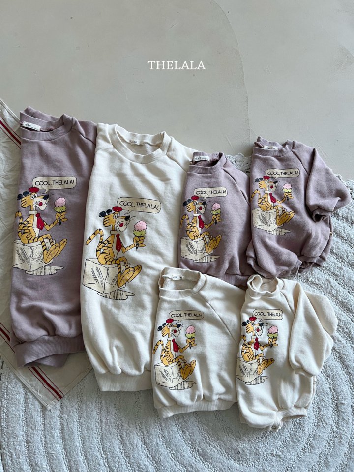 Lala - Korean Baby Fashion - #babyfever - Tiger Sweatshirt - 8