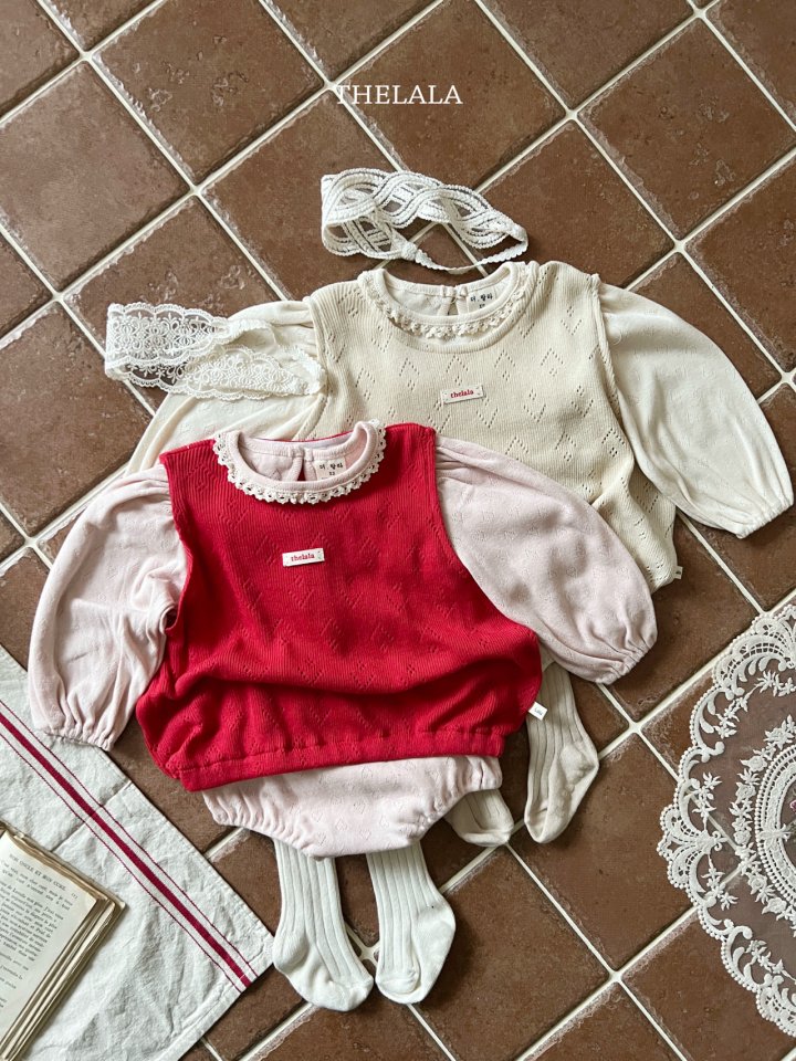 Lala - Korean Baby Fashion - #babygirlfashion - Hearting Suit - 7