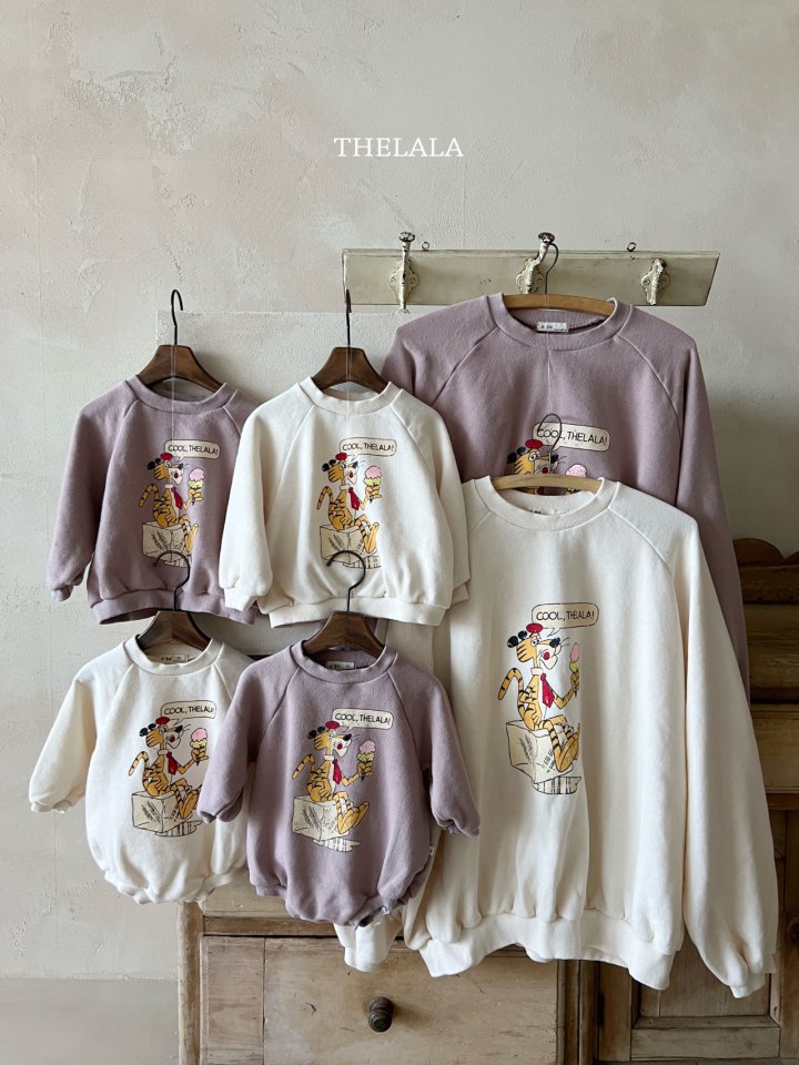 Lala - Korean Baby Fashion - #babylifestyle - Tiger Sweatshirt - 10