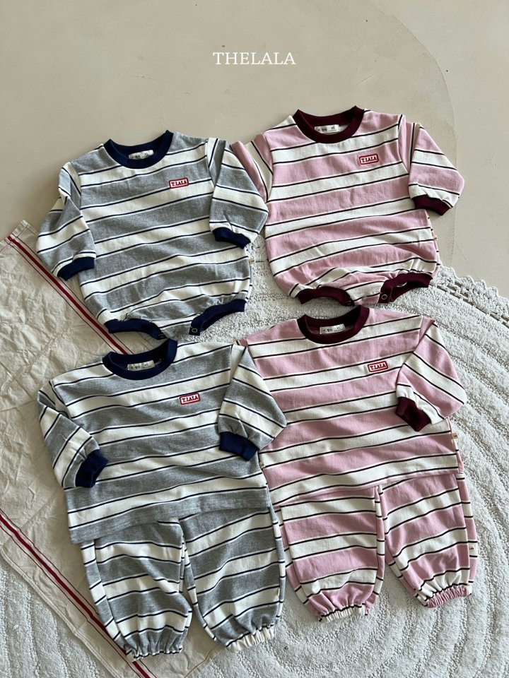 Lala - Korean Baby Fashion - #babylifestyle - Kkandori Top Bottom Set - 5