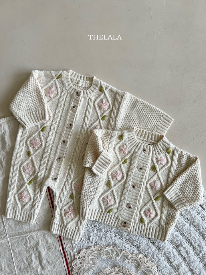 Lala - Korean Baby Fashion - #babylifestyle - Rice Cake Cardigan - 3