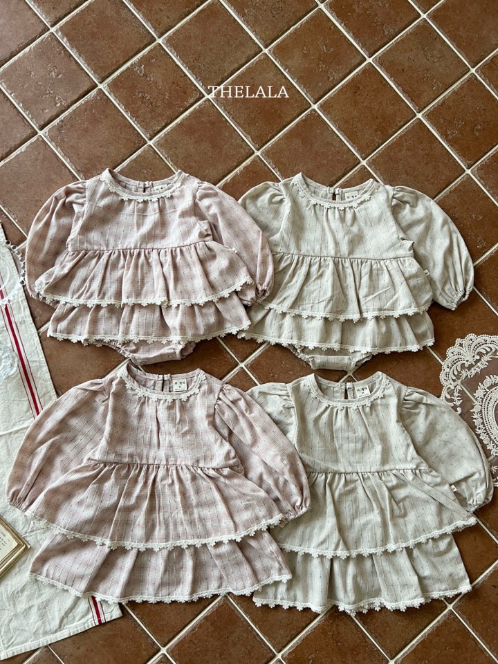 Lala - Korean Baby Fashion - #babylifestyle - Jewel Bar One-piece - 3