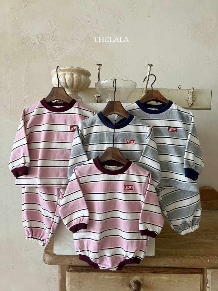 Lala - Korean Baby Fashion - #babyootd - Kkandori Top Bottom Set - 7