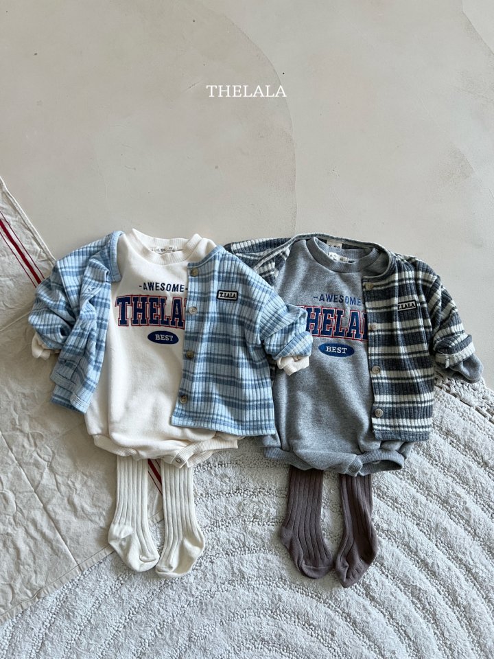 Lala - Korean Baby Fashion - #babyootd - Lala Ribbed Tights - 8